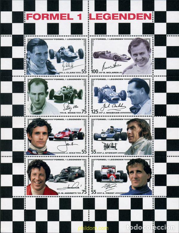 Sellos: 249623 MNH AUSTRIA 2006 FORMULA 1 - Foto 1