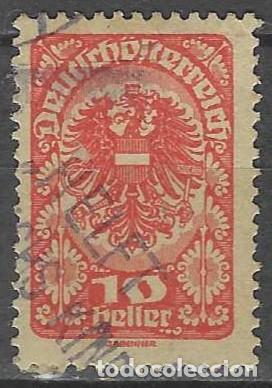 Sellos: AUSTRIA 1919-20 - S.CORRIENTE - USADO - Foto 1