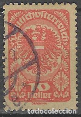 Sellos: AUSTRIA 1919-20 - S.CORRIENTE - USADO - Foto 1