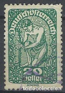 Sellos: AUSTRIA 1919-20 - S.CORRIENTE - USADO - Foto 1
