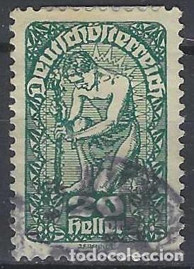 Sellos: AUSTRIA 1919-20 - S.CORRIENTE - USADO - Foto 1