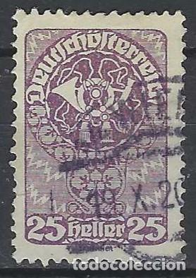 Sellos: AUSTRIA 1919-20 - S.CORRIENTE - USADO - Foto 1