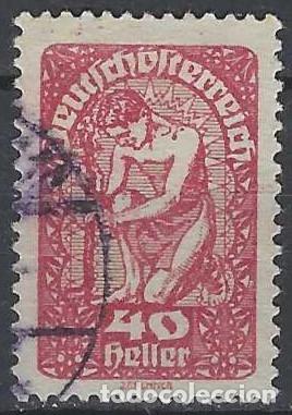 Sellos: AUSTRIA 1919-20 - S.CORRIENTE - USADO - Foto 1