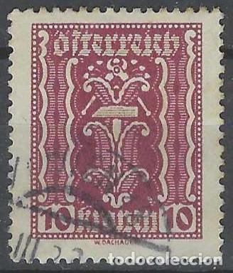 Sellos: AUSTRIA 1922-24 - LA REP&Uacute;BLICA - USADO - Foto 1