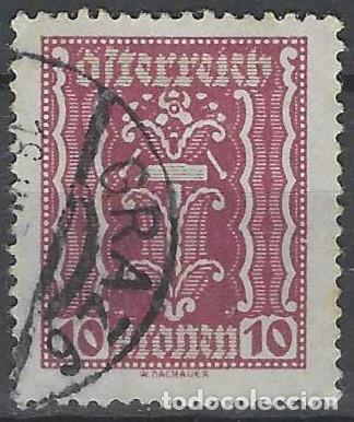 Sellos: AUSTRIA 1922-24 - LA REP&Uacute;BLICA - USADO - Foto 1