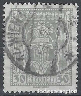 Sellos: AUSTRIA 1922-24 - LA REP&Uacute;BLICA - USADO - Foto 1