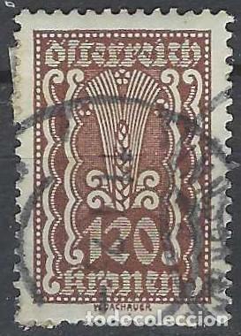 Sellos: AUSTRIA 1922-24 - LA REP&Uacute;BLICA - USADO - Foto 1