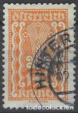 Sellos: AUSTRIA 1922-24 - LA REP&Uacute;BLICA - USADO - Foto 1