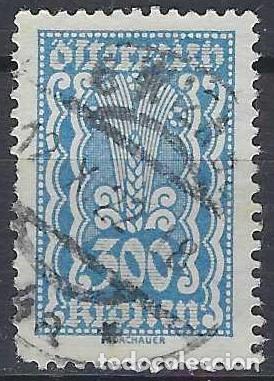 Sellos: AUSTRIA 1922-24 - LA REP&Uacute;BLICA - USADO - Foto 1