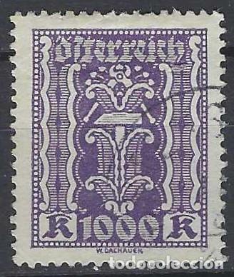 Sellos: AUSTRIA 1922-24 - LA REP&Uacute;BLICA - USADO - Foto 1