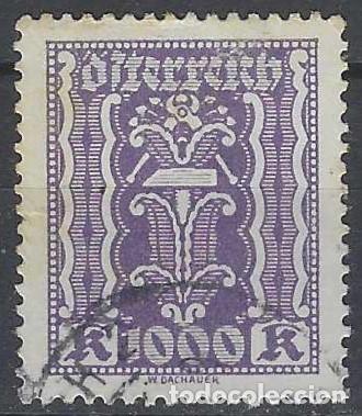 Sellos: AUSTRIA 1922-24 - LA REP&Uacute;BLICA - USADO - Foto 1