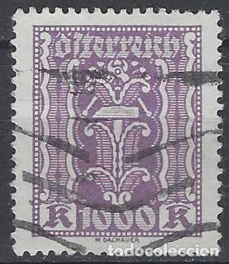 Sellos: AUSTRIA 1922-24 - LA REP&Uacute;BLICA - USADO - Foto 1