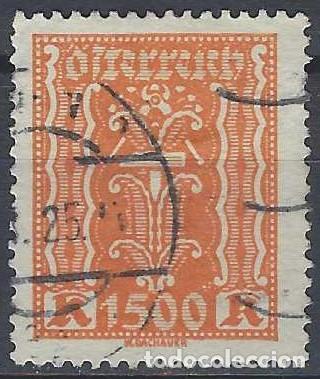 Sellos: AUSTRIA 1922-24 - LA REP&Uacute;BLICA - USADO - Foto 1