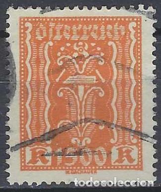Sellos: AUSTRIA 1922-24 - LA REP&Uacute;BLICA - USADO - Foto 1