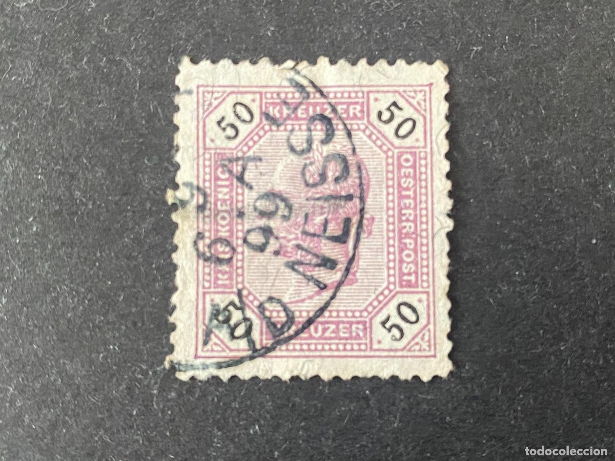 Sellos: Austria 1890 sello antiguo - Foto 1