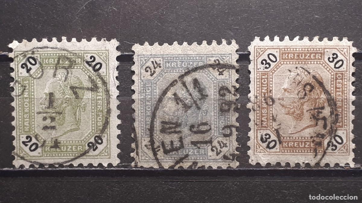 Sellos: AUSTRIA. A&Ntilde;O 1891. &deg;. YVERT. 61/3 - Foto 1