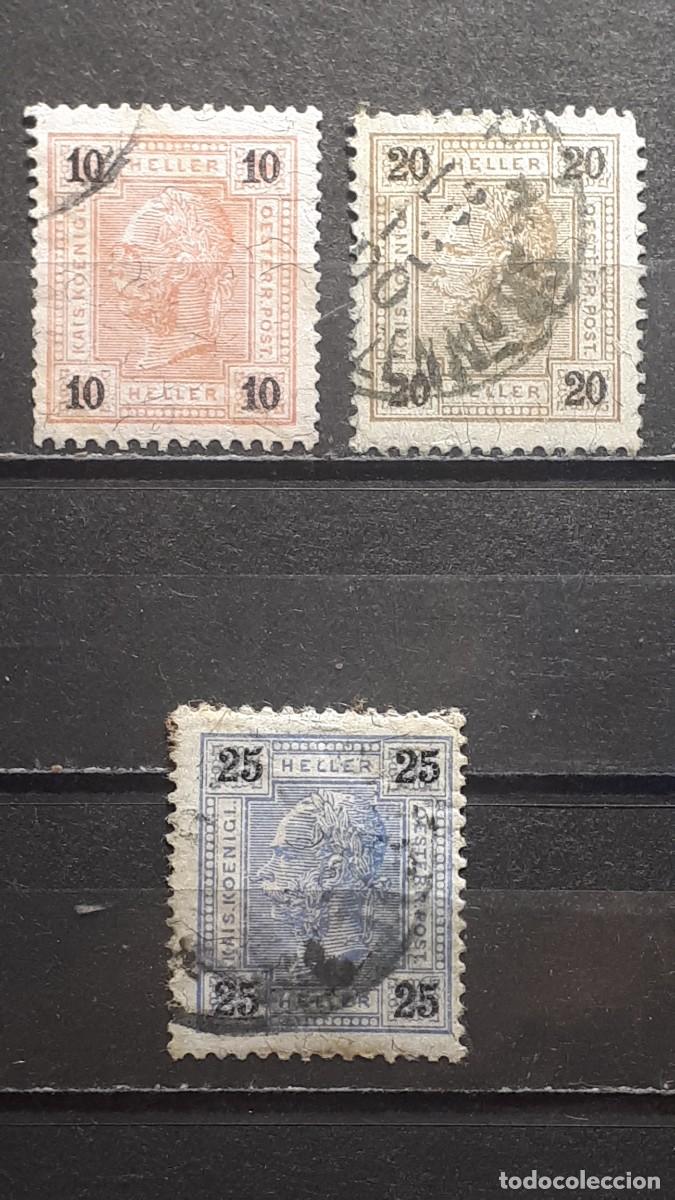 Sellos: AUSTRIA. A&Ntilde;O 1899. &deg;. YVERT. 70/2 - Foto 1
