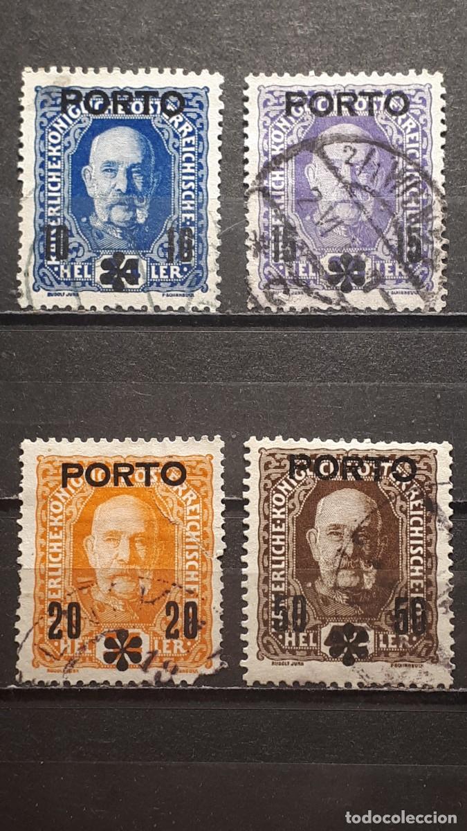 Sellos: AUSTRIA. A&Ntilde;O 1917. &deg;. YVERT. Tasas 60/3 - Foto 1