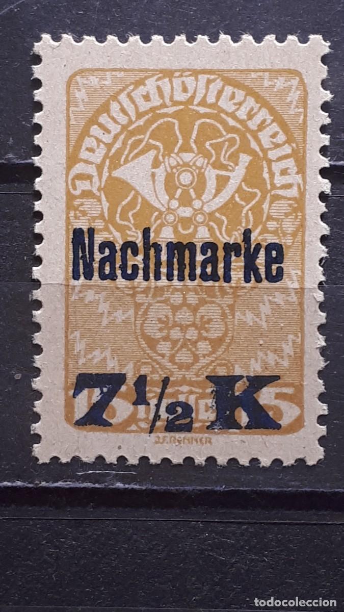 Sellos: AUSTRIA. A&Ntilde;O 1920. ** YVERT 101A. Tasas - Foto 1