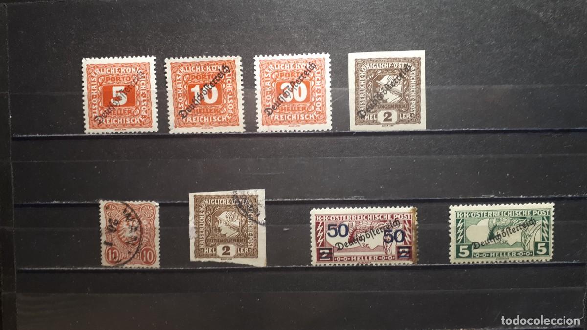 Sellos: AUSTRIA. **/*/&deg;. A&Ntilde;O 1916-8. YVERT tasas - Foto 1