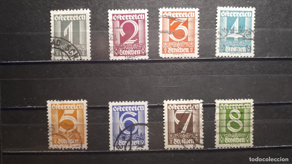 Sellos: AUSTRIA. &deg;. A&Ntilde;O 1925. YVERT 331/7 - Foto 1