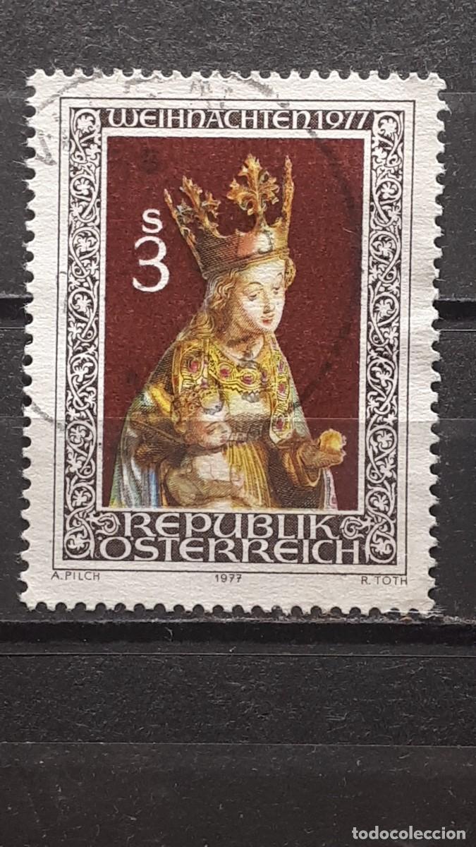 Sellos: AUSTRIA. &deg;. A&Ntilde;O 1977. YVERT 1393 - Foto 1