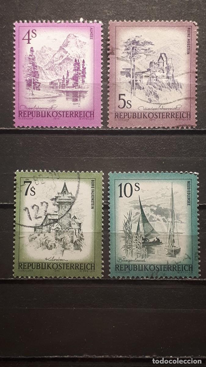 Sellos: AUSTRIA. &deg;. A&Ntilde;O 1973. YVERT 1259/62 - Foto 1