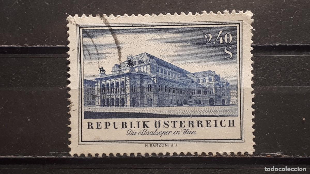 Sellos: AUSTRIA. &deg;. A&Ntilde;O 1955. YVERT 854 - Foto 1