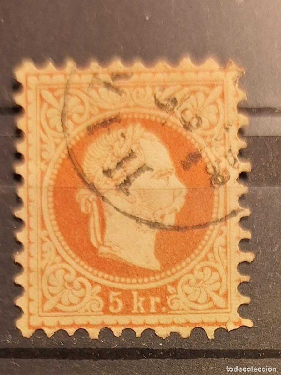 Sellos: AUSTRIA, 1867, CAT. YT. 34. - Foto 1