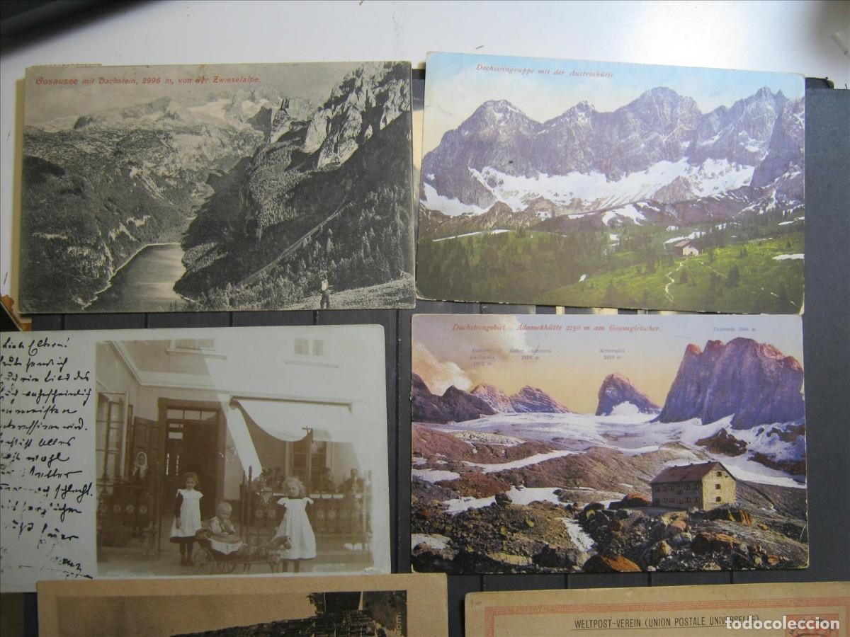 Sellos: AUSTRIA LOTE 6 POSTALES ANTIGUAS BIEN. - Foto 2