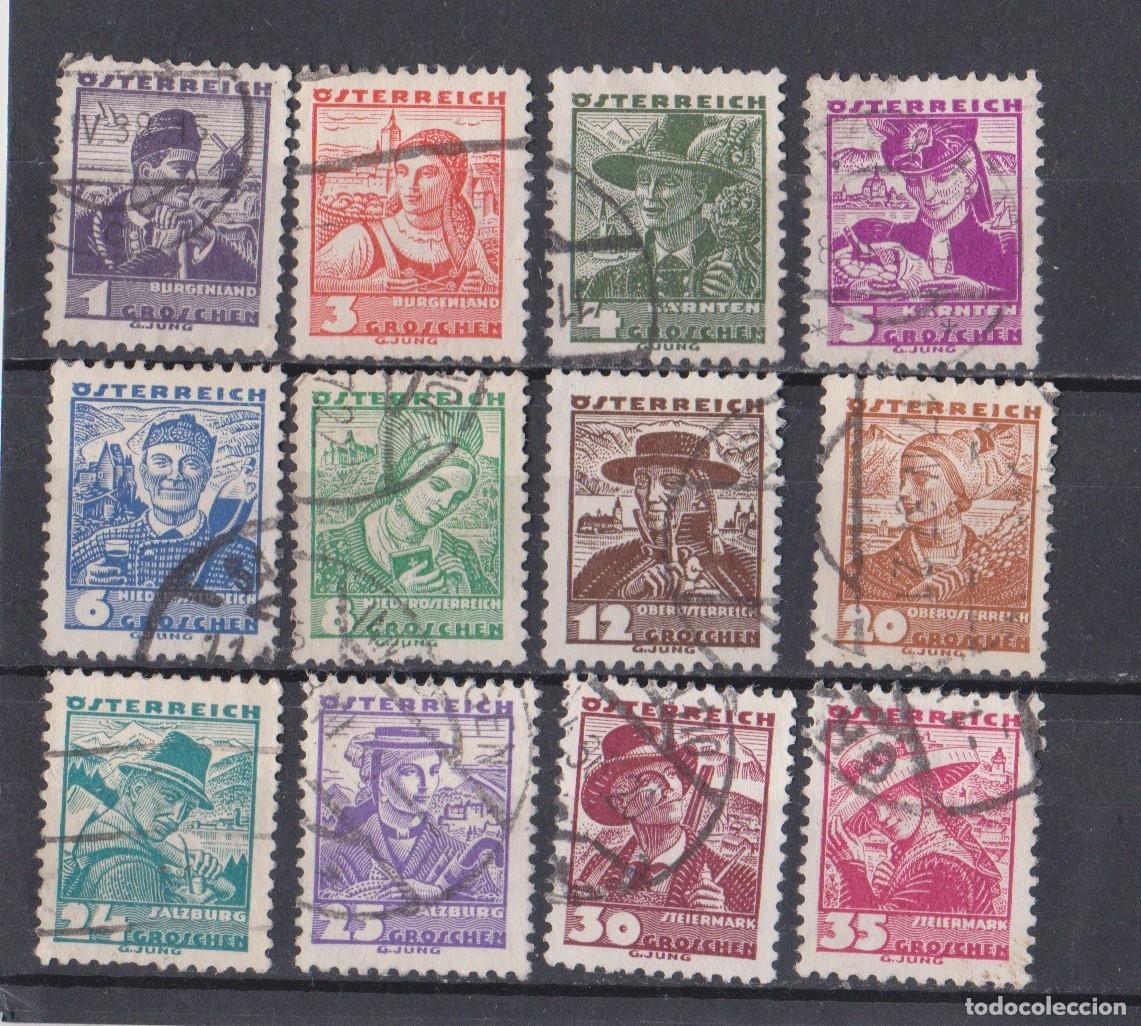 Sellos: AUSTRIA 1934 TRAJES TIPICOS - Foto 1