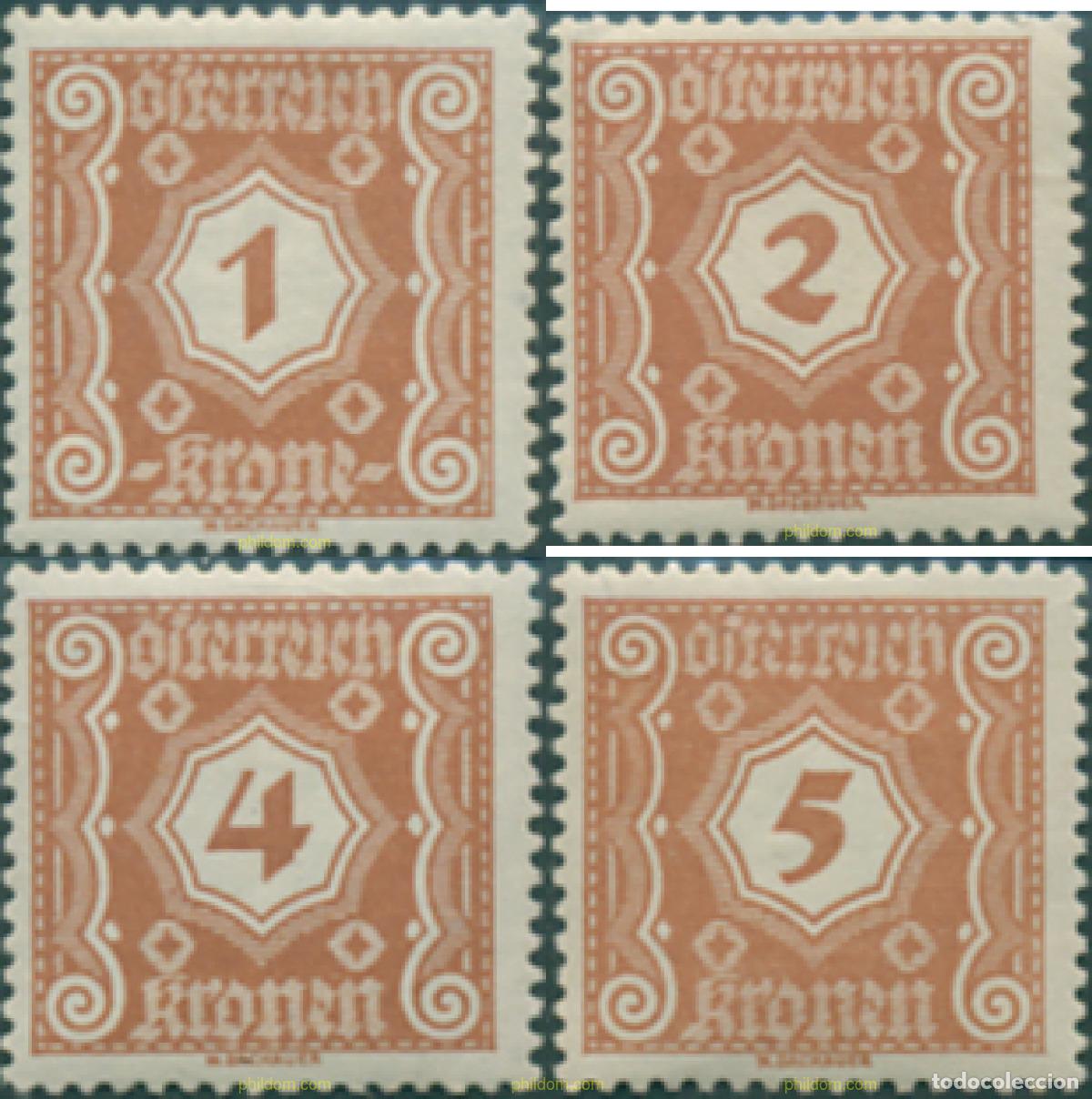 Sellos: 755382 HINGED AUSTRIA 1921 CIFRAS - Foto 1