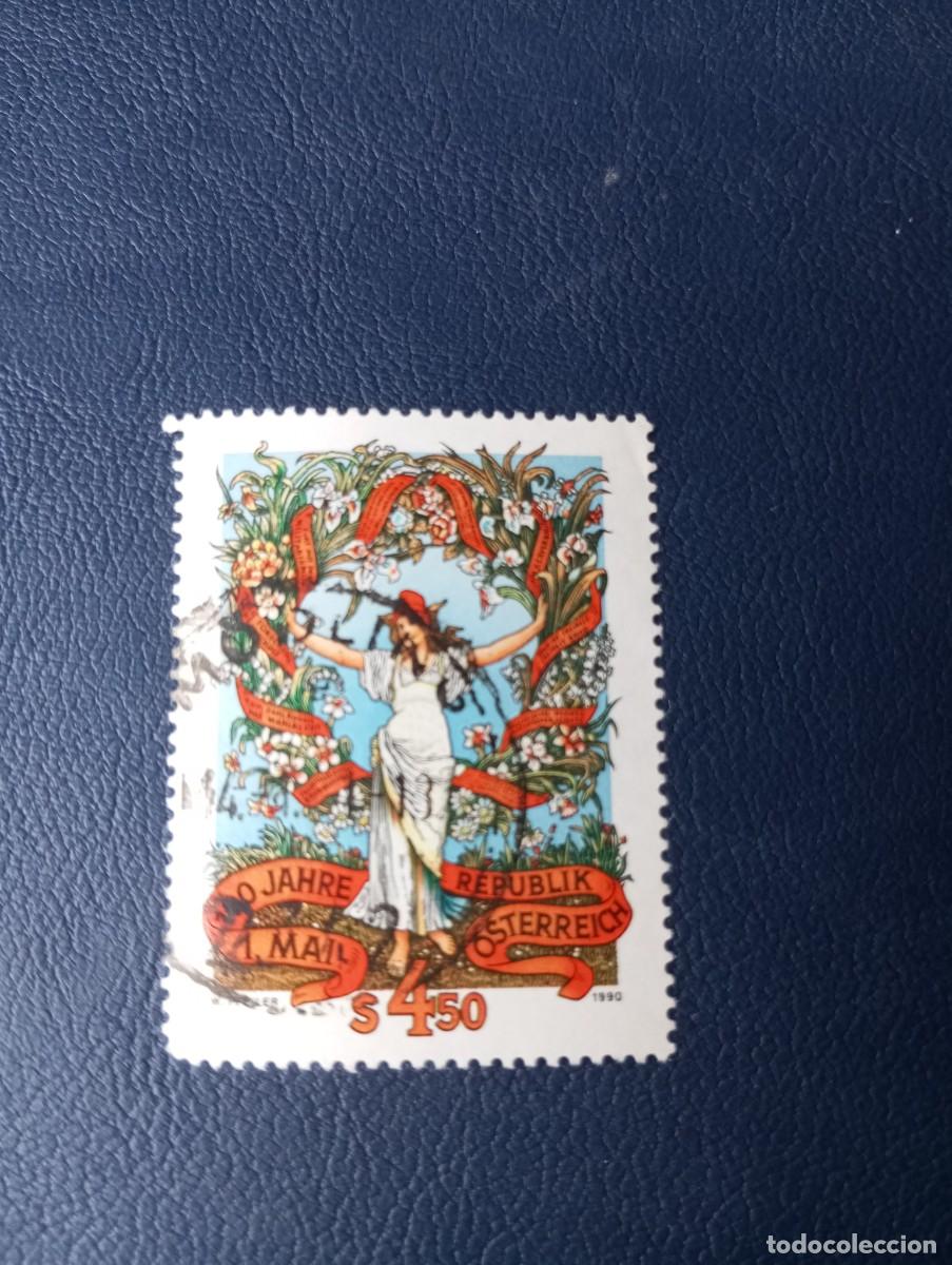 Sellos: AUSTRIA, 1990, CENTENARIO DEL PRIMERO DE MAYO - Foto 1