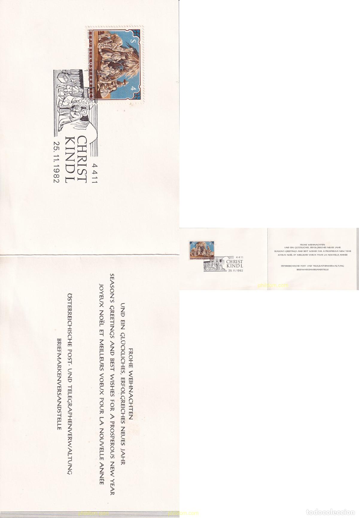 Sellos: 730421 USED AUSTRIA 1981 NAVIDAD - Foto 1