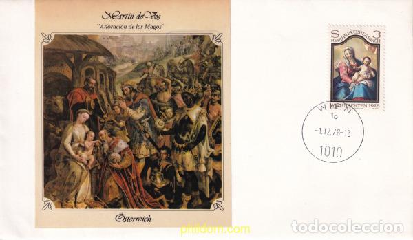 Sellos: 727631 USED AUSTRIA 1978 NAVIDAD - Foto 1