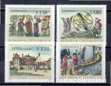 Sellos: AUSTRIA 1966, YVERT 1054-57, MNH-SC - Foto 1