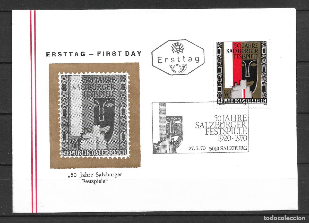 Sellos: austria 1970 S.P.D. scott 878 - 302 - Foto 1