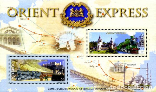 Sellos: 254544 MNH AUSTRIA 2010 TRENES - Foto 1
