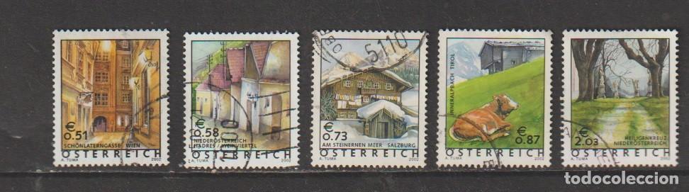 Sellos: Austria 2002 - Yvert 2195/2199 usada - Foto 1