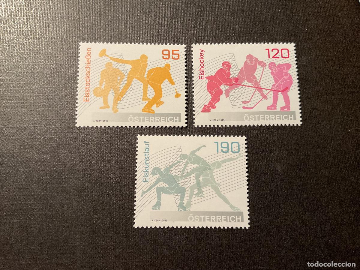 Sellos: AUSTRIA A&Ntilde;O 2025 DEPORTES. - Foto 1