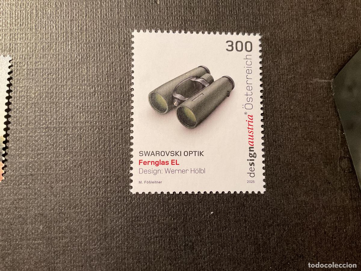 Sellos: AUSTRIA A&Ntilde;O 2025 BINOCULAR SWAROVSKI - Foto 1