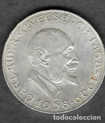 Sellos: MONEDA AUSTRIA- 1958- 25 SCHILLING- PLATA - Foto 1