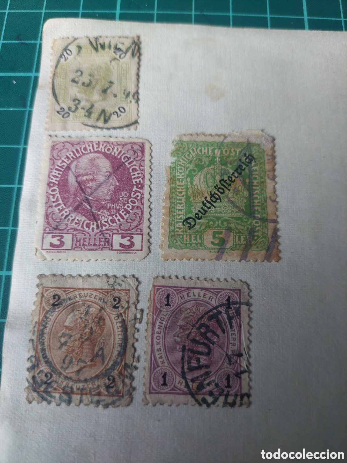 Sellos: SELLOS ANTIGUOS DE AUSTRIA - Foto 1