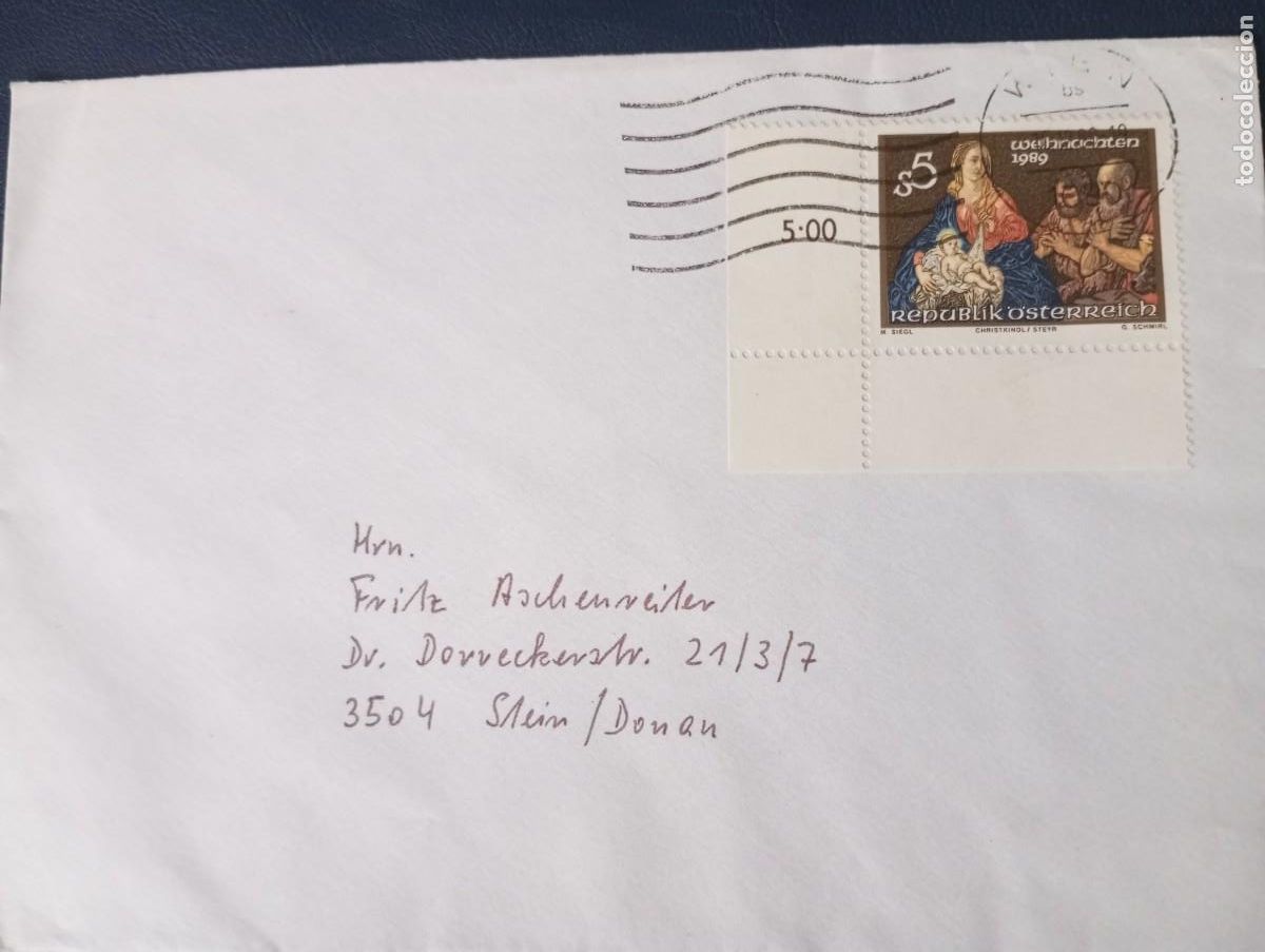 Sellos: AUSTRIA, 1989, NAVIDAD MATASELLOS DE VIENA
