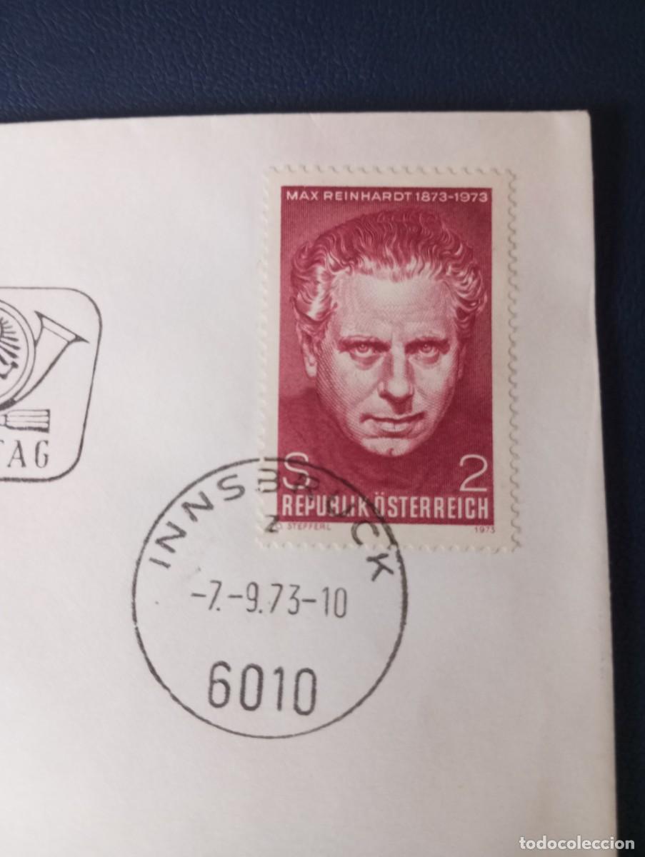Sellos: AUSTRIA, 1973, SPD CENTENARIO DE VON MAX REINHARDT - Foto 2
