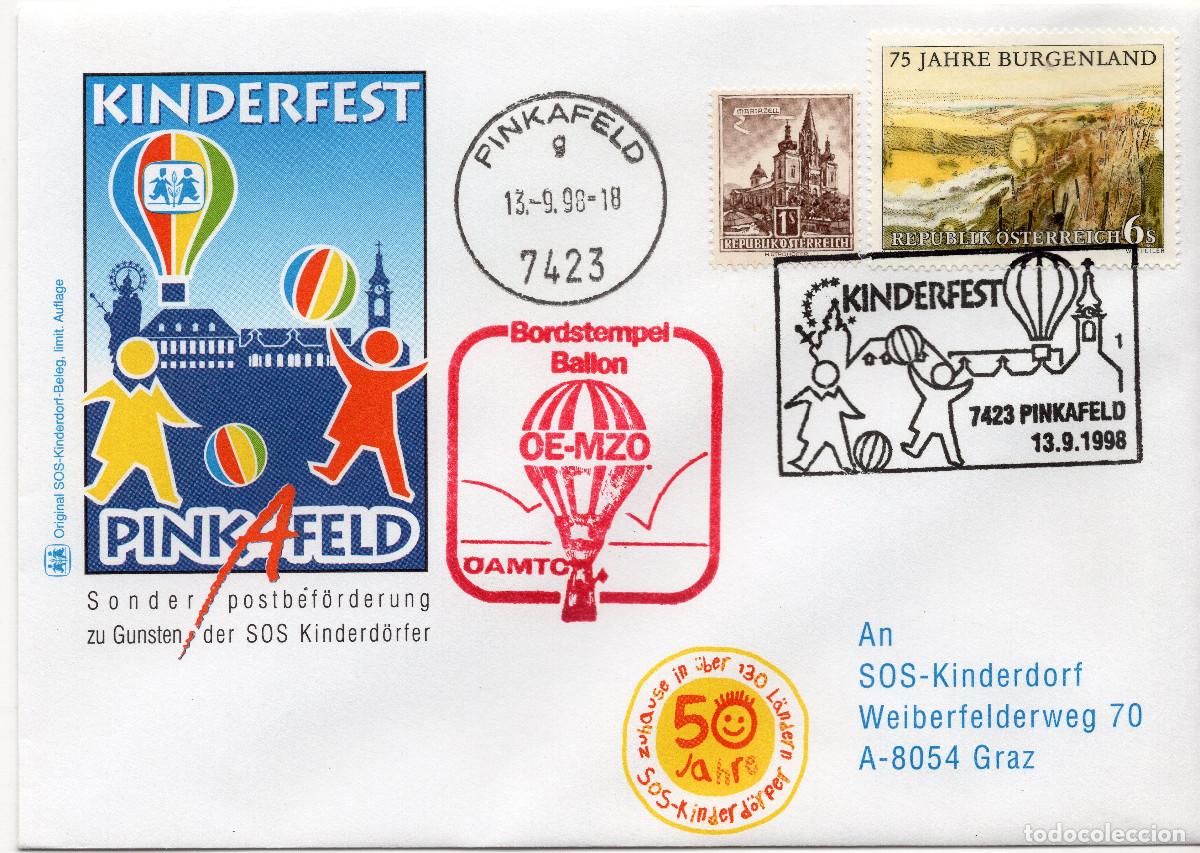 Sellos: AUSTRIA 1957 CARTA MICHEL AT 1035-2193