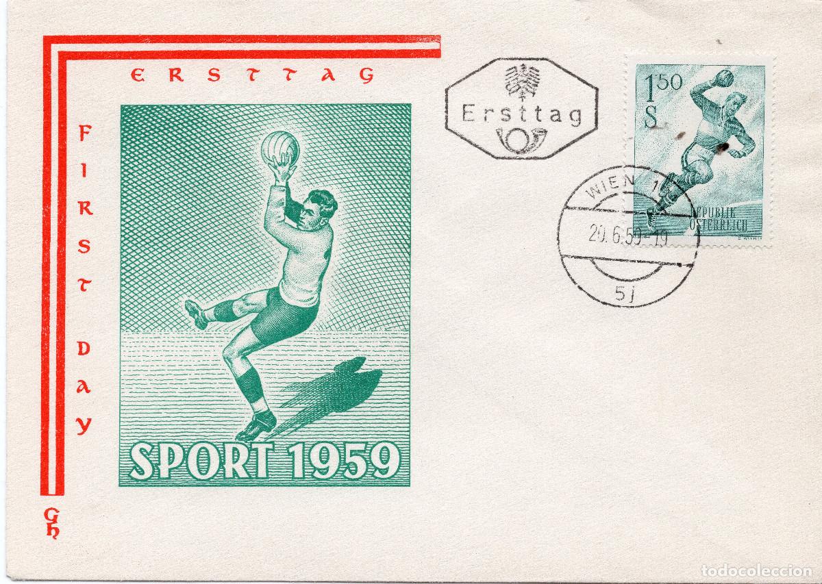 Sellos: AUSTRIA 1959 CARTA FDC MICHEL AT 1070