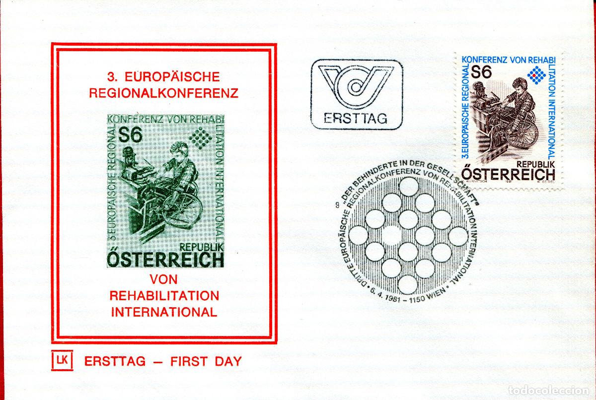 Sellos: AUSTRIA 1981 CARTA FDC MICHEL AT 1667