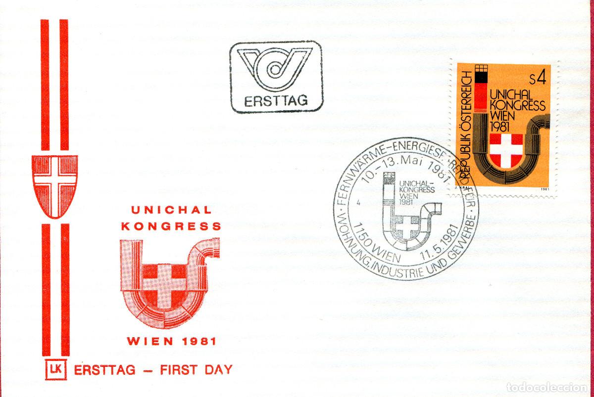 Sellos: AUSTRIA 1981 CARTA FDC MICHEL AT 1669