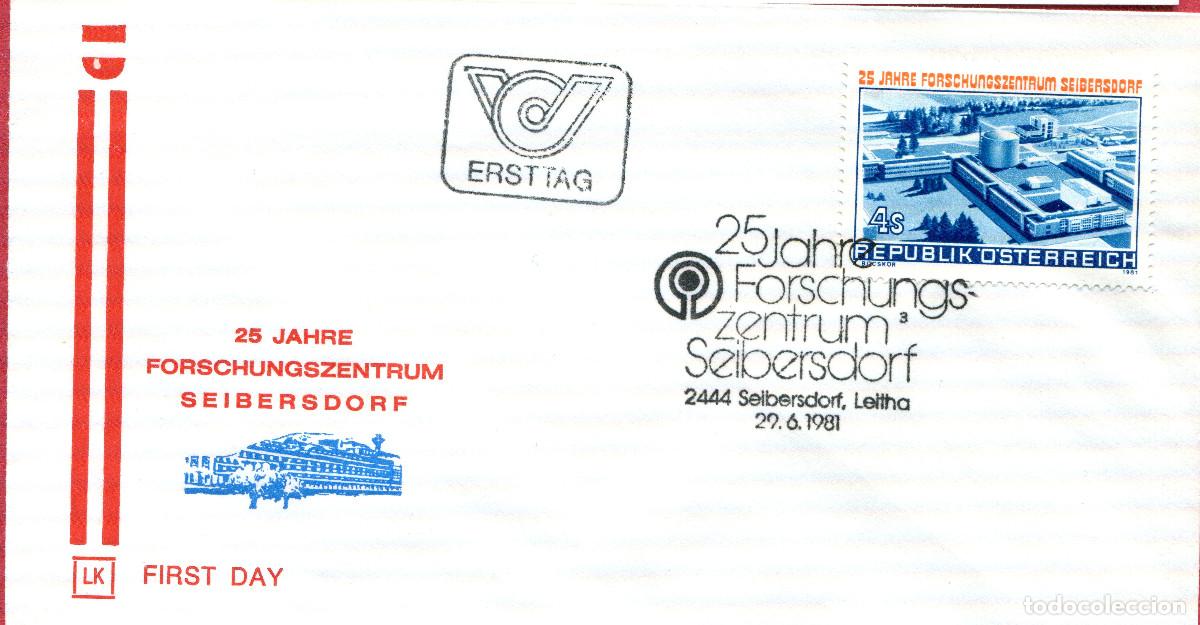 Sellos: AUSTRIA 1981 CARTA FDC MICHEL AT 1673